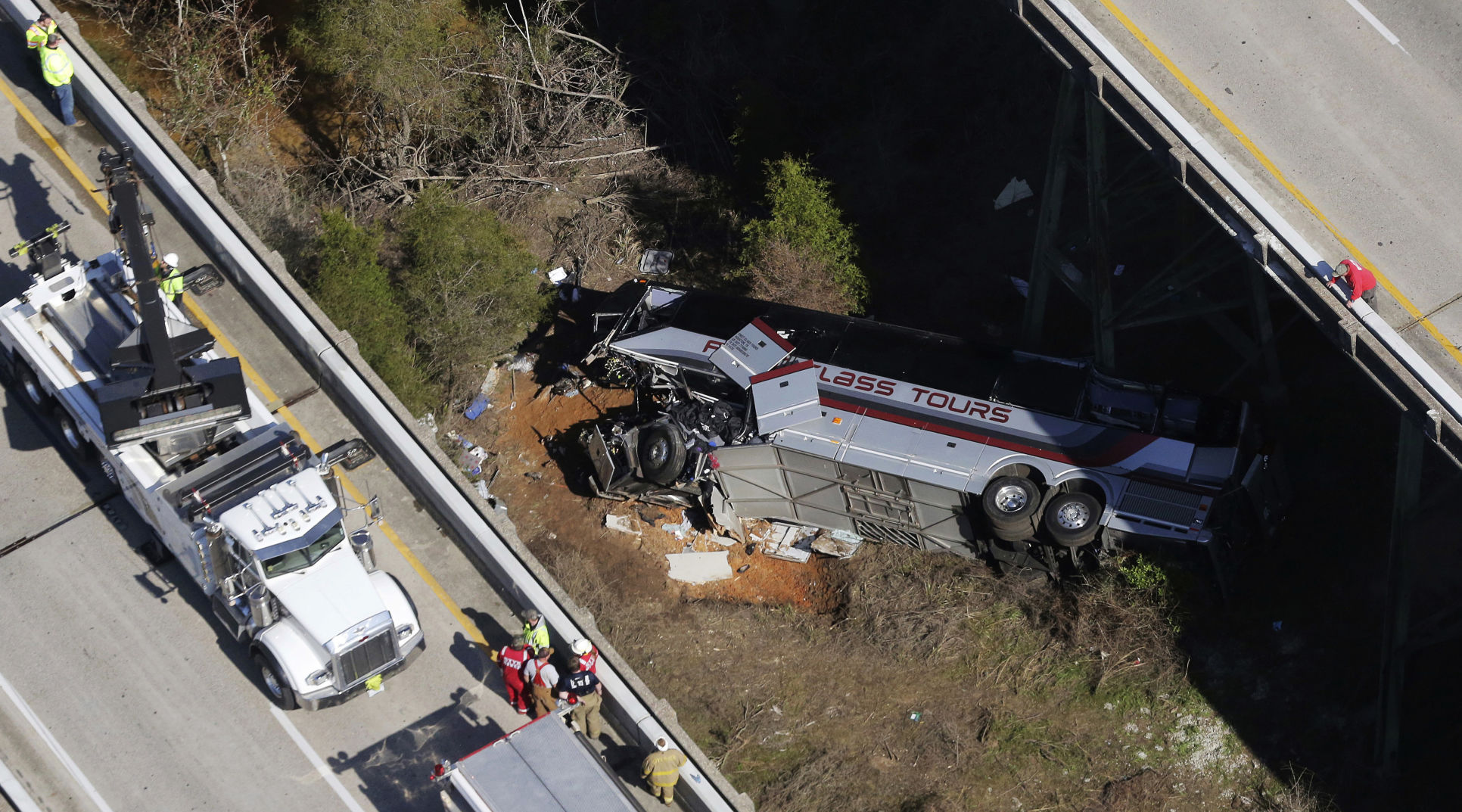 Tour Bus Crash